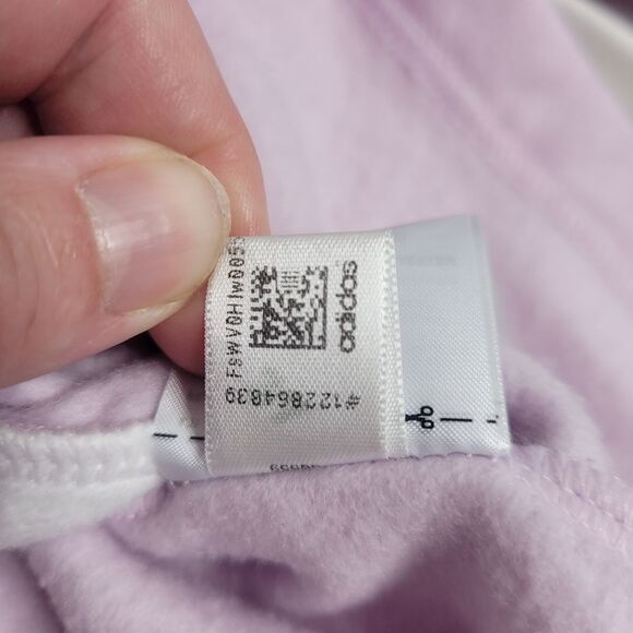 ADIDAS sweatshirt aeropink colorblock‎ boxy crop top S - Picture 9 of 12